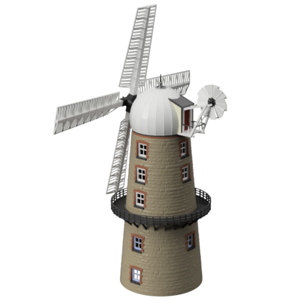 GM305A – Tower Windmill 3mm - 1:100 Scale