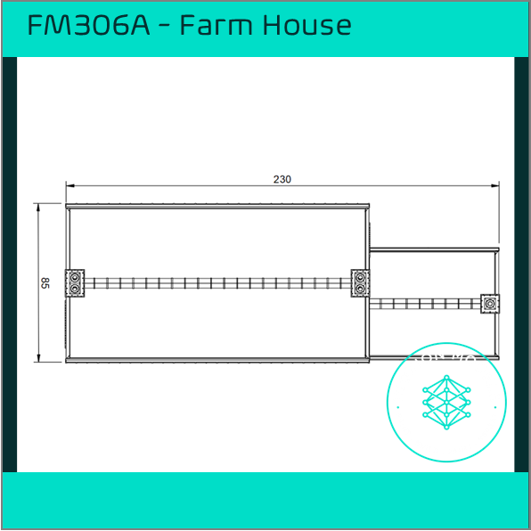 FM306A – Farm House OO Scale