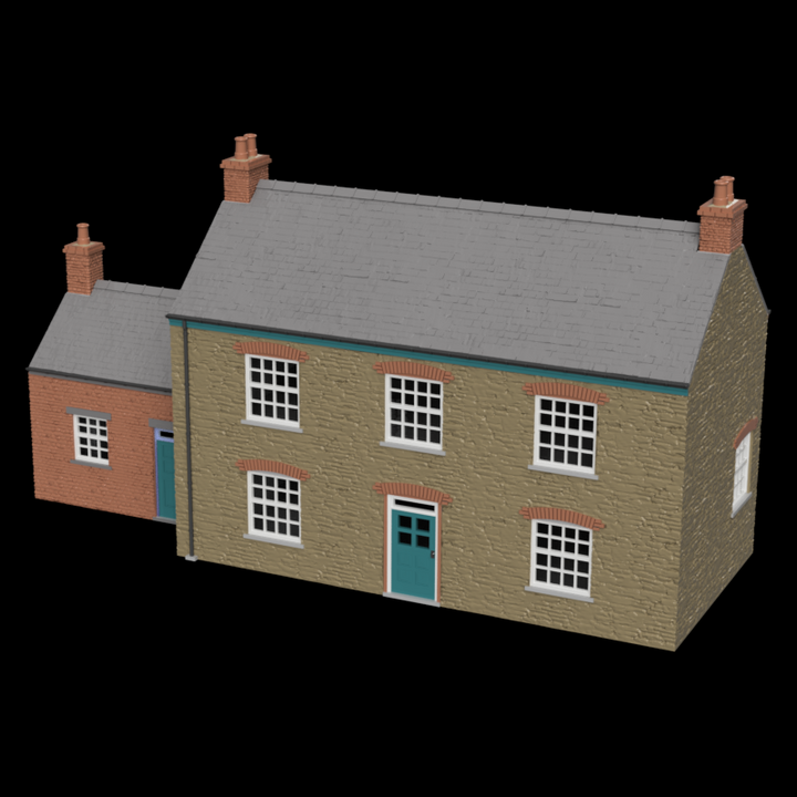 HM306A – Farm House N Scale