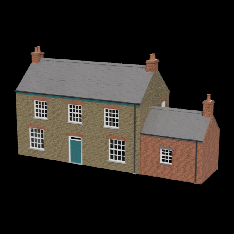 GM306A – Farm House TT120 Scale