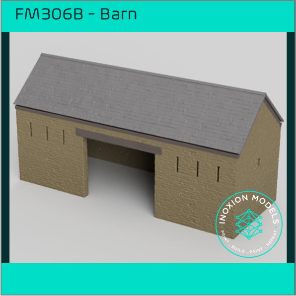 FM306B – Barn HO Scale