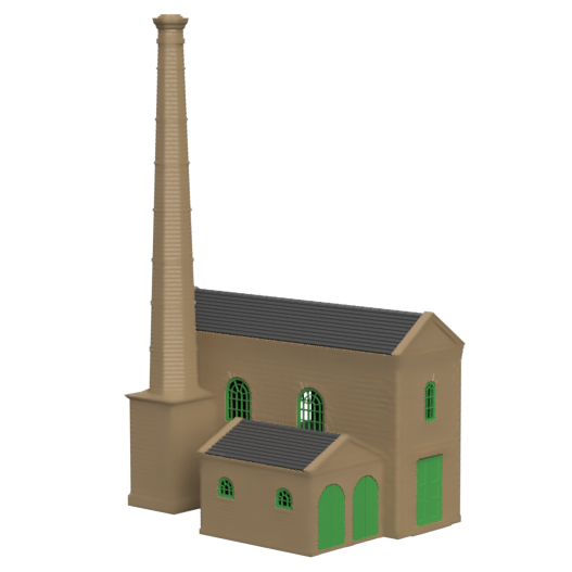 HM501 – Steam Pump House N Scale