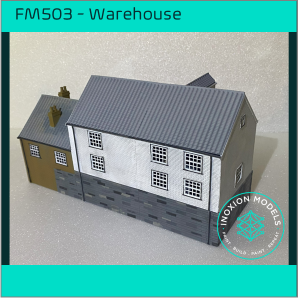 FM503 – Canal Warehouse HO Scale