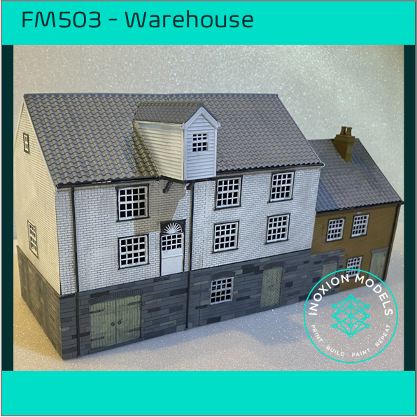 FM503 – Canal Warehouse HO Scale