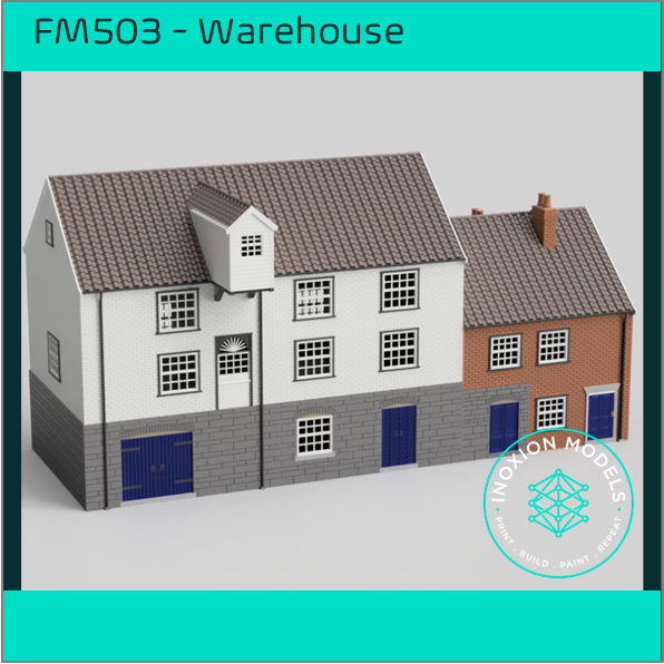 FM503 – Canal Warehouse HO Scale