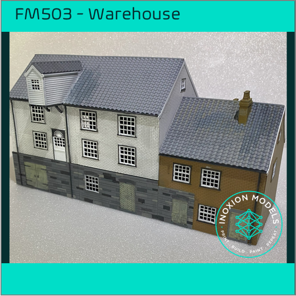 FM503 – Canal Warehouse HO Scale