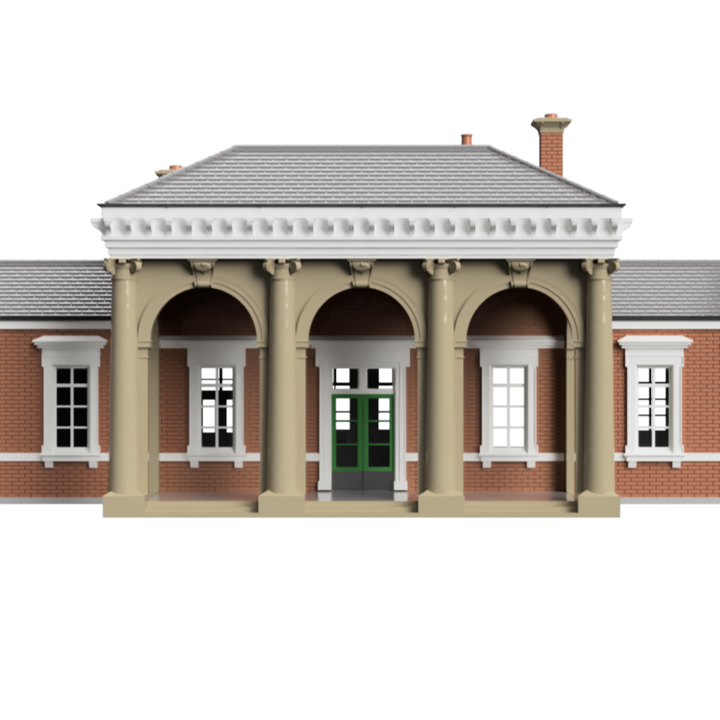 FM800A – Station Building HO Scale