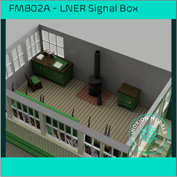 FM802A – LNER Signal Box HO Scale