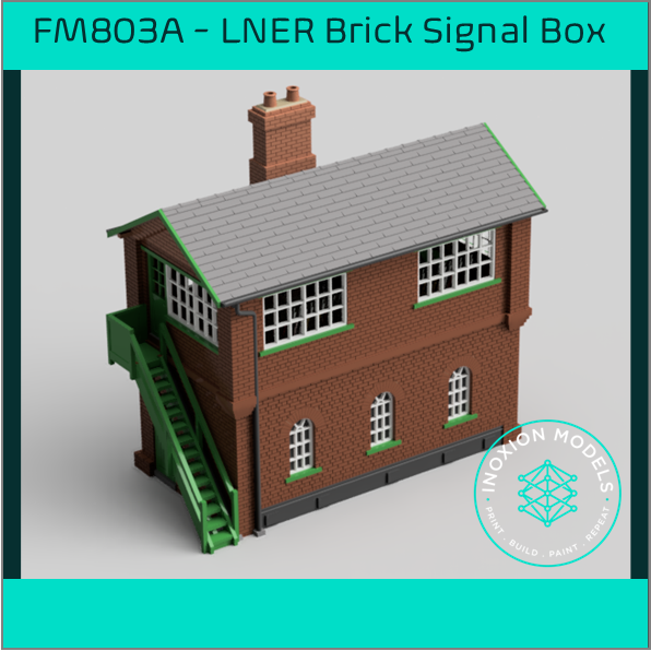 FM803A – LNER Brick Signal Box HO Scale