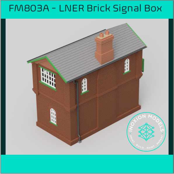 FM803A – LNER Brick Signal Box HO Scale