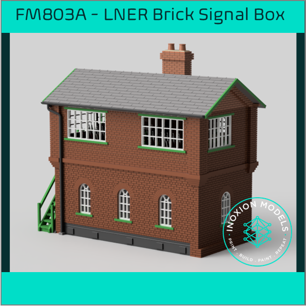 FM803A – LNER Brick Signal Box HO Scale