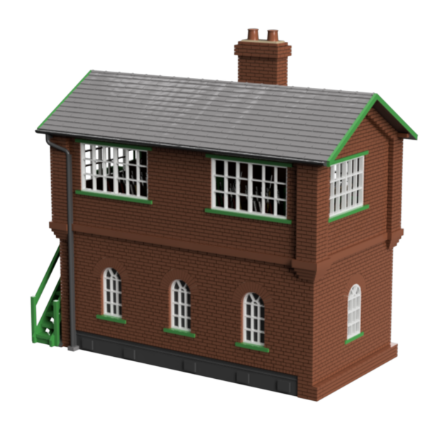 FM803A – LNER Brick Signal Box HO Scale