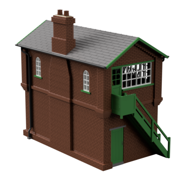 FM803A – LNER Brick Signal Box HO Scale