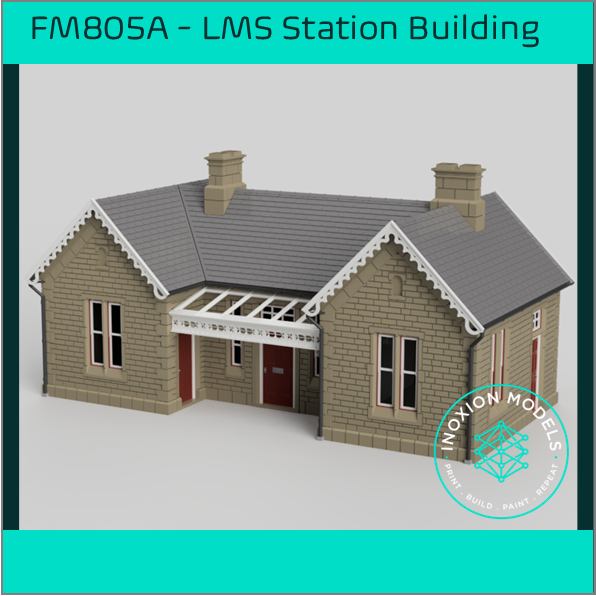 FM805A – LMS Station Building HO Scale