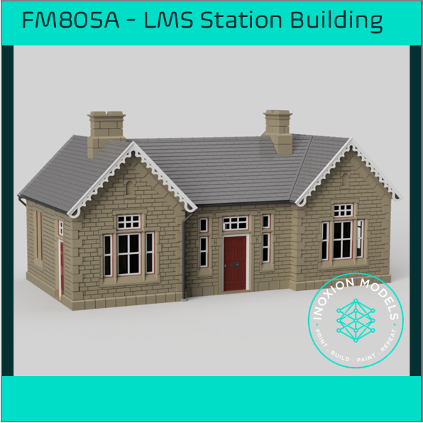 FM805A – LMS Station Building HO Scale