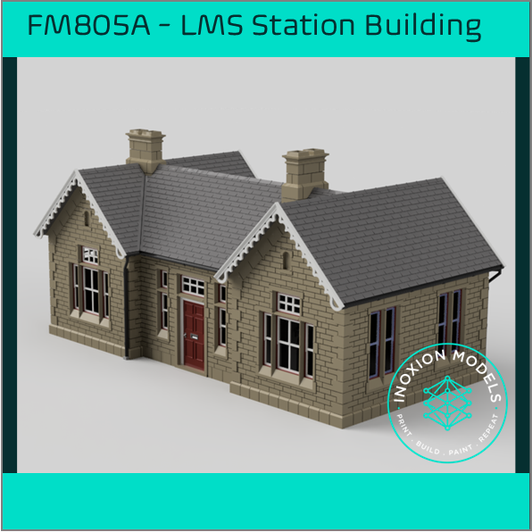 FM805A – LMS Station Building HO Scale