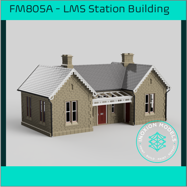 FM805A – LMS Station Building HO Scale