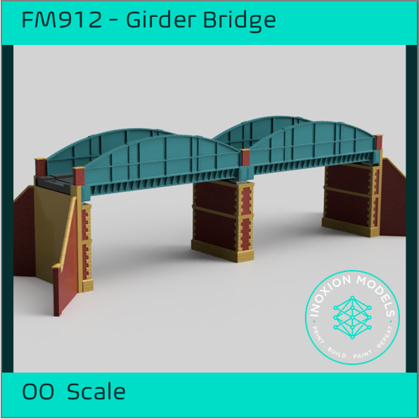 FM912 – Single Track Girder Bridge OO Scale