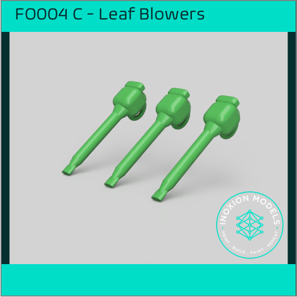 FO004 C – Leaf Blowers OO Scale