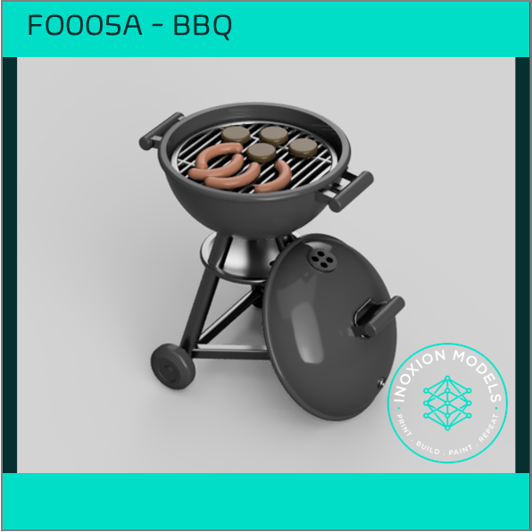FO005A – Charcoal BBQs OO/HO Scale