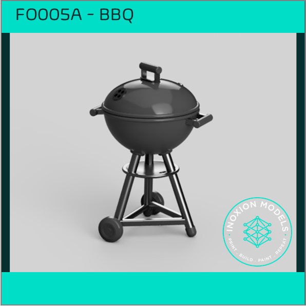 FO005A – Charcoal BBQs OO/HO Scale