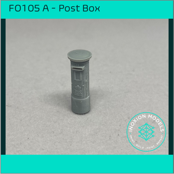 FO105A – Post Boxes 1:50 Scale