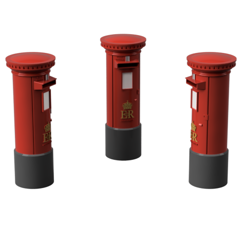 GO105A – Post Boxes TT Scale