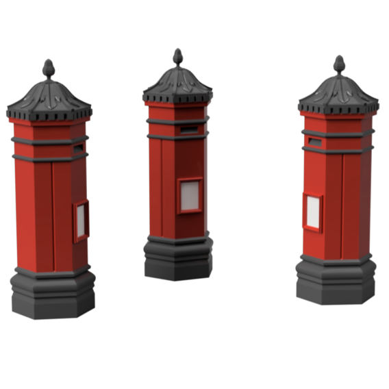 FO105B – Victorian Post Box OO Scale