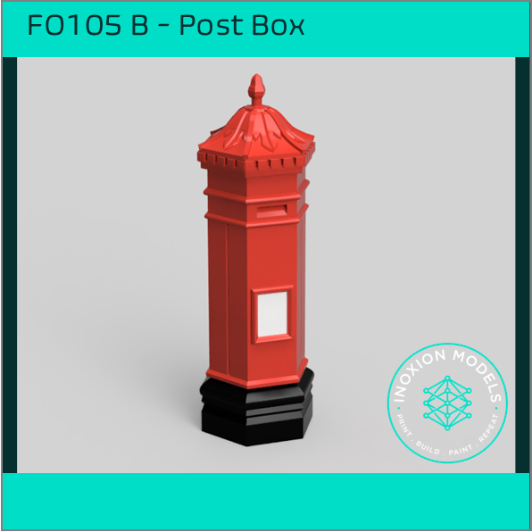 FO105B – Victorian Post Box OO Scale