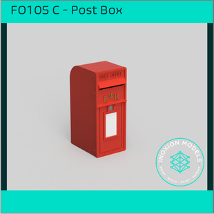 FO105C – Small Post Box OO/HO Scale
