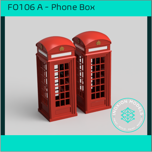 FO106A - Phone Boxes OO/HO Scale