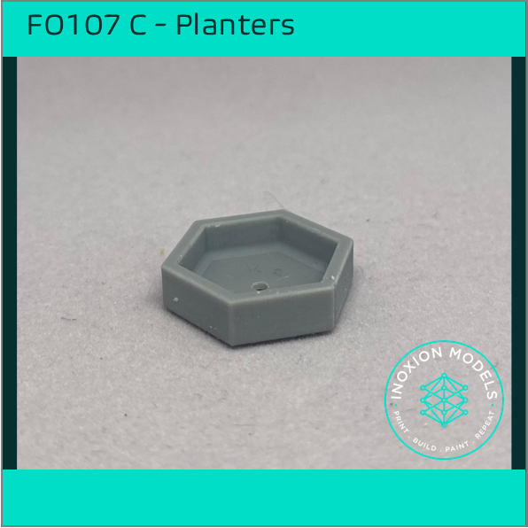 FO107C – Urban Planters OO/HO Scale