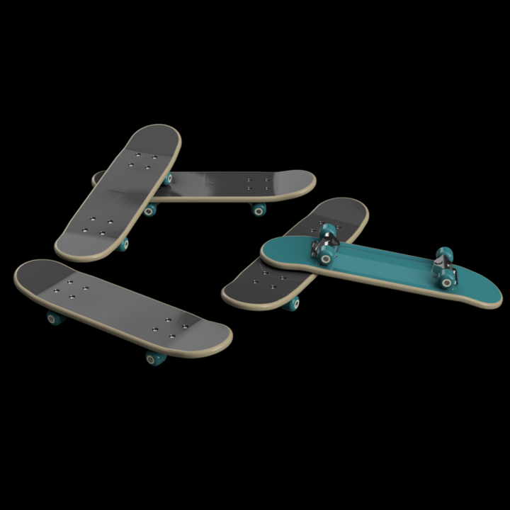 FO113C – Skateboards OO/HO Scale