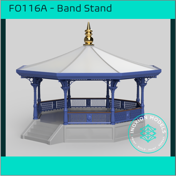 FO116A – BandStand OO/HO Scale