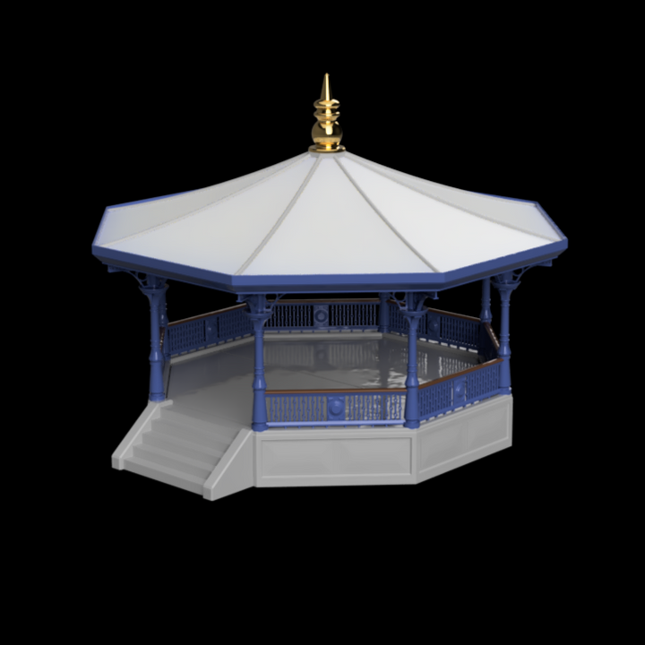 HO116A – BandStand N Scale