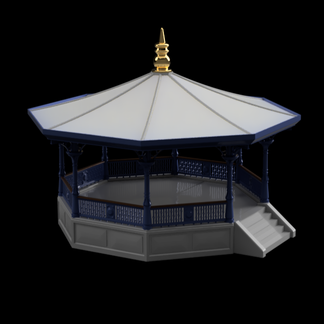 HO116A – BandStand N Scale