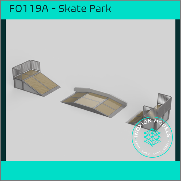 FO119A – Skate Park OO/HO Scale