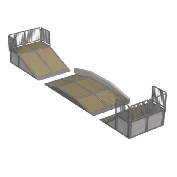 FO119A – Skate Park OO/HO Scale