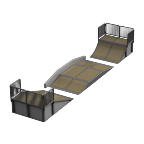 FO119A – Skate Park OO/HO Scale