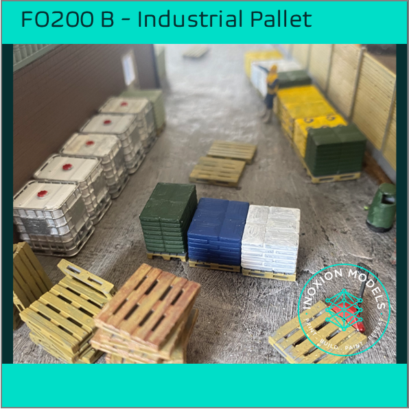 FO200B – Industrial Pallets OO/HO Scale