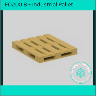 FO200B – Industrial Pallets OO/HO Scale