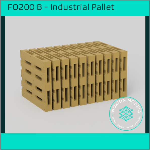 FO200B – Industrial Pallets OO/HO Scale