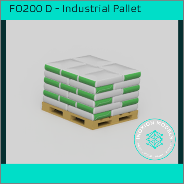 FO200D – Industrial Pallets OO/HO Scale