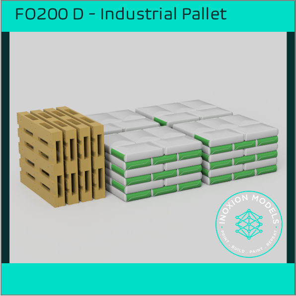 FO200D – Industrial Pallets OO/HO Scale