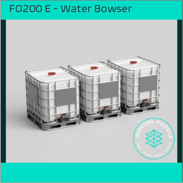 FO200E – Water Bowser OO/HO Scale