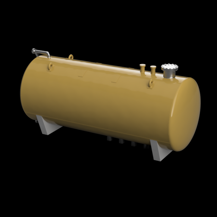 GO201A – 25m3 Gas Tank TT Scale