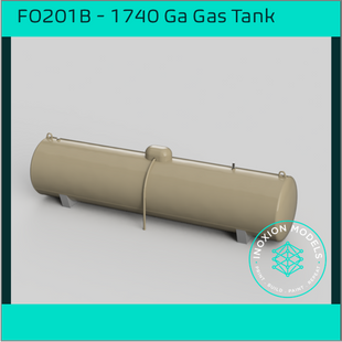 FO201B – 1740 Ga Gas Tank OO/HO Scale