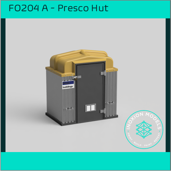 FO204A – Presco Hut 6'x4' OO/HO Scale