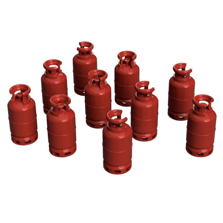 FO205D – Gas Bottles OO/HO Scale