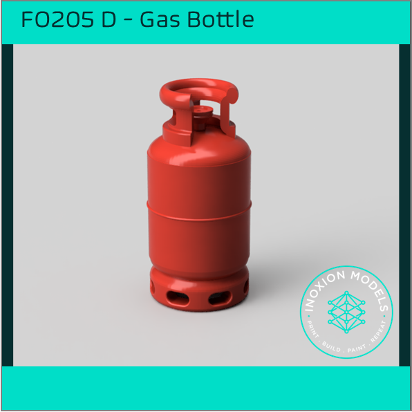 FO205D – Gas Bottles OO/HO Scale